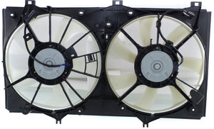Radiator Fan Shroud Assembly for Toyota Camry Hybrid, Dual Fan, Fits 2007-2011 Models, Replacement