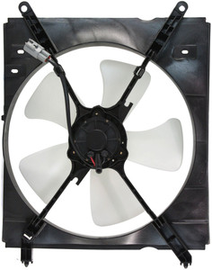 Radiator Fan Shroud Assembly for Toyota Camry 1997-1999 / Solara 1999, Left Side, 4 Cylinder, Replacement