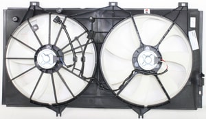 Radiator Fan Assembly for 2007-2011 Toyota Camry/2005-2012 Avalon/2009-2016 Venza, 3.5L Engine, without Tow Package, Replacement