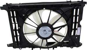 Radiator Fan Assembly for Toyota Corolla 2009-2013, Single Fan, 1.8L Engine, with Shroud Cover, without Control Module, Replacement