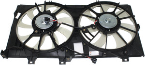 Radiator Fan Shroud Assembly for Toyota Camry 2012-2017/Avalon 2013-2018, Suitable for Hybrid Models, Replacement