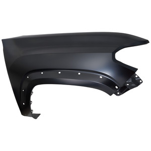 Front Fender for Toyota Tacoma 2016-2023, Right Passenger, Primed (Ready to Paint), Steel with Wheel Opening Moldings, Replacement