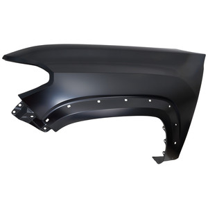 Front Fender for Toyota Tacoma 2016-2023, Left Driver, Primed (Ready to Paint), Steel, with Wheel Opening Moldings, Replacement