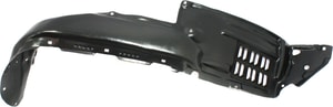 Front Fender Liner for Toyota Tacoma 2012-2015 Right Passenger, Plastic, Vacuum Form, w/ Extension Sheet, 4WD (Four-Wheel Drive)/2WD (Two-Wheel Drive) PreRunner Model, Replacement