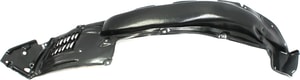 Front Fender Liner for Toyota Tacoma 2012-2015 Right Passenger, Plastic, Vacuum Form with Extension Sheet, 2WD (Two-Wheel Drive) Base/X-Runner Model, Replacement