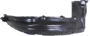 Front Fender Liner for Toyota Tundra 2014-2021, Right Passenger Side, Rear Section, Plastic Material, Vacuum Form, Suitable for Cold Climate Spec, Replacement