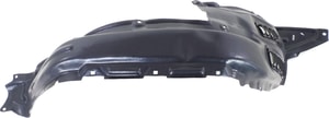 Front Fender Liner for Toyota 4Runner 2014-2023, Right Passenger, Plastic, Vacuum Form, 17 in. Wheels, Replacement