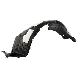 Front Fender Liner for Toyota Highlander 2014-2016, Left Driver, Plastic, Vacuum Form, 3.5L Engine, Excluding Hybrid Models, Replacement (CAPA Certified)