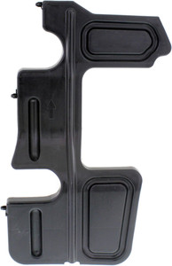 Radiator Support Right Passenger Side Deflector, Plastic for Toyota Corolla 2014-2016, Replacement