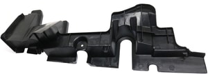 Grille Air Deflector for Toyota Highlander 2014-2016, Left Driver Side Deflector, Excludes Hybrid Models, Replacement
