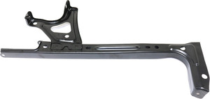 Radiator Support Center and Hood Latch Support for 2014-2016 Toyota Corolla, Steel Replacement