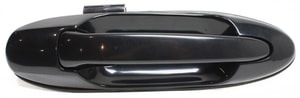 Rear Exterior Door Handle for Toyota Land Cruiser/Lexus LX470 1998-2007, Right Passenger, Smooth Black, Replacement
