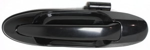 Rear Exterior Door Handle for Toyota Land Cruiser/Lexus LX470, 1998-2007, Left Driver, Smooth Black, Replacement