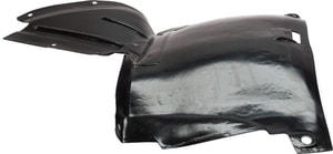 Rear Fender Liner for 2005-2015 Toyota Tacoma, Right Passenger Side, Plastic, Vacuum Form, Crew Cab, 5 Ft. Bed, Replacement