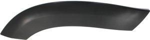 Rear Wheel Opening Molding for Toyota RAV4 (2006-2012), Right Passenger, Front Section, Smooth Black, Mounted on Door Panel, Replacement