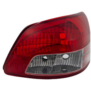 Tail Light for Toyota Yaris 2007-2011 Right Passenger Lens and Housing, (Sport Model 2007-2009)/(Base Model 2010-2011 with Sport Package), Sedan, Replacement