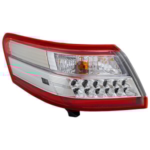 Tail Light Assembly for Toyota Camry Hybrid Model (2010 - 2011), Left Driver Outer, Suitable for USA Built Vehicle, Replacement