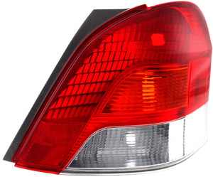Tail Light for Toyota Yaris Hatchback 2009-2011, Right Passenger Side, Lens and Housing, Replacement