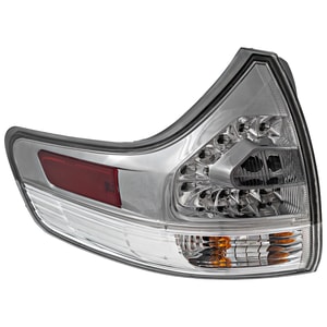 Tail Light Assembly for Toyota Sienna SE Model, 2011-2020, Outer Left Driver Side, Replacement