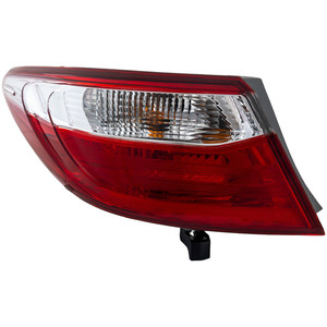 Tail Light Assembly for Toyota Camry 2015-2017, Left Driver Side, Outer, Halogen, Fit for SE/LE/XLE Models, Replacement