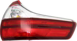 Tail Light Assembly for 2015-2019 Toyota Sienna Right Passenger, Outer, Excluding SE Model, Replacement