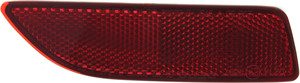 Rear Bumper Reflector Light for Toyota Corolla 2011-2013, Right Passenger, North America Built Vehicle, Replacement (CAPA Certified)