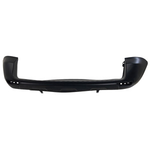 Rear Bumper Cover for Toyota RAV4 2009-2012, Primed (Ready to Paint), With Flare Hole and Bumper Extension, Replacement