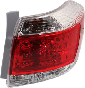 Tail Light Assembly for Toyota Highlander 2011-2013 Right Passenger, Excludes Hybrid Models, USA Built Vehicle, Replacement