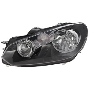 Headlight Assembly for Volkswagen Jetta Wagon 2010-2014, Left Driver Side, Halogen, Replacement