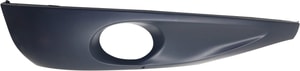 Front Fog Light Molding for Volkswagen Touareg 2011-2014, Right Passenger, Paint to Match, Without Adaptive Speed Control, Replacement