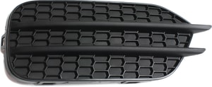 Fog Light Cover for Volkswagen Tiguan 2009-2017, Tiguan Limited 2017-2018, Left Driver, Textured Black, Replacement