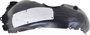 Front Fender Liner for Volkswagen Golf 2018-2021/E-Golf 2015-2020, Right Passenger Side, Rear Section, Replacement