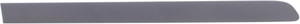 Rear Door Molding for Volkswagen Rabbit 2006-2009, Right Passenger, 4-Door, Primed (Ready to Paint) - Gray, Replacement