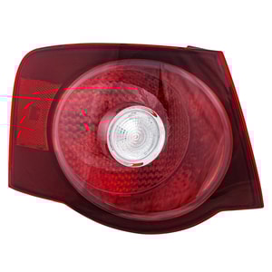 Tail Light Assembly for 2008-2010 Volkswagen Jetta Sedan, Left Driver Outer, Replacement