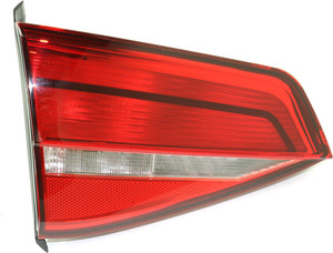 Tail Light Assembly for Volkswagen Jetta Hybrid Model, 2015-2015, Inner, Left Driver, Halogen, Replacement