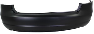 Rear Bumper Cover for Volkswagen Passat 2012-2015, Primed (Ready to Paint), Without Molding Groove Holes, Replacement