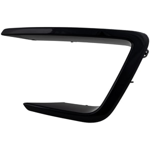 Black Front Bumper Grille Molding for 2019-2021 Ford Expedition, Left Driver Side, Replacement