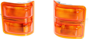 Towing Mirror Signal Light for Ford F-Series Super Duty Pickup 2008-2016, Right Passenger and Left Driver, Amber Lens, Suitable for All Cab Types, Replacement