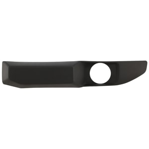 Fog Light Molding for 2021-2023 Ford Bronco, Left Driver, Textured Black, without Park Distance Control Sensor Holes, Replacement