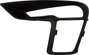 Front Fog Light Molding for Ford Explorer, Black, Left Driver Side, Compatible with 2018-2019 models, Replacement