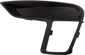 Fog Light Cover for Ford Explorer Base Model, 2018-2019, Left Driver Side, Replacement