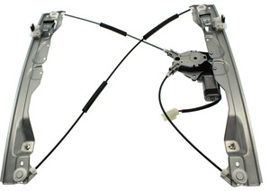 Front Window Regulator with Motor for Ford F-150 2009-2010, Right Passenger Side, Replacement