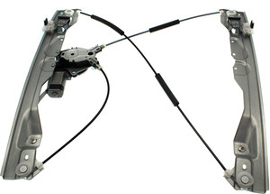 Front Window Regulator with Motor for 2009-2010 Ford F-150, Left Driver Side, Replacement