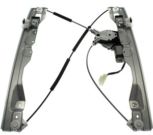 Rear Window Regulator for Ford F-150 2009-2014, Left Driver Side, with Motor, Crew Cab, Replacement