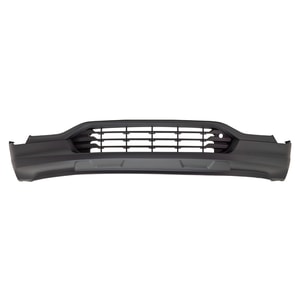 Front Bumper Cover for GMC Terrain 2018-2021, Lower Position, Textured Design, Without Black Edition, With Block Heater, Ideal for SL/SLE Models, Replacement