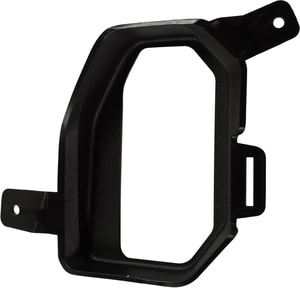 Front Bumper Tow Hook Cover for GMC Sierra 1500 2019-2022, Right Passenger, Chrome, Crew/Extended Cab Pick Up, with Tow Hook Holes, Replacement