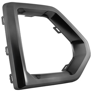 Front Fog Light Molding for GMC Sierra 1500 2019-2021, Sierra 1500 Limited 2022-2022, Right Passenger, Black, AT4 Model, Replacement
