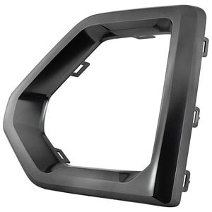 Front Fog Light Molding for GMC Sierra 1500 2019-2021, Sierra 1500 Limited 2022-2022, Left Driver, Black, AT4 Model, Replacement