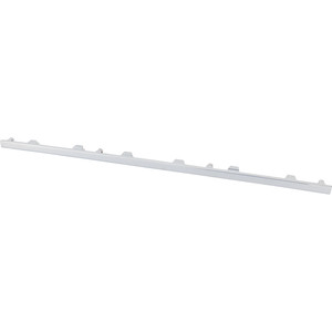 Front Bumper Molding for Hyundai Elantra 2021-2023, Center Position, Chrome/Black Finish, Compatible with Korea Built Vehicle, Replacement