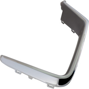 Front Bumper Molding for Honda CR-V 2020-2022, Right Passenger, Outer, Gloss Gray, for Hybrid Touring (2020-2021)/Touring Models, Replacement